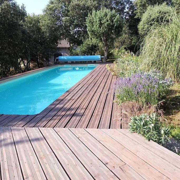 Roulotte Romantique Avec Piscine En Cevennes Monteils (Gard) Экстерьер фото
